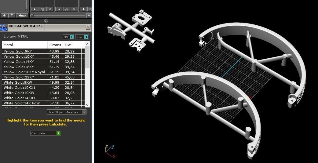 107 Bracelet 3D print model_5