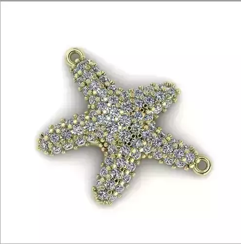 106 Pendant in the form of a starfish