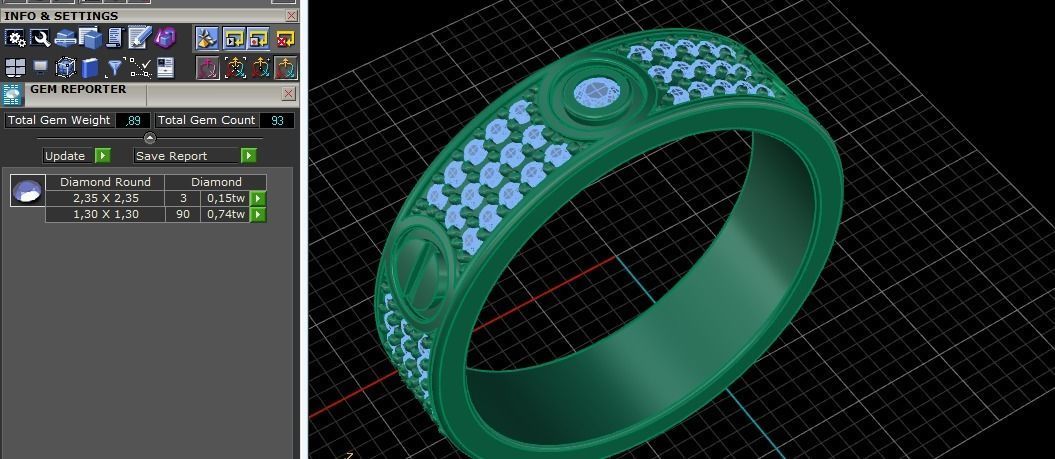103 Ring 3D print model_4