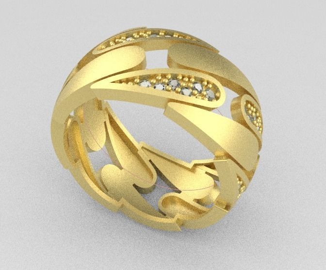 WEDDING RING  3D print model_1
