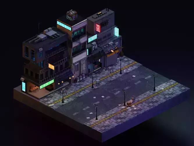 Cyberpunk Street