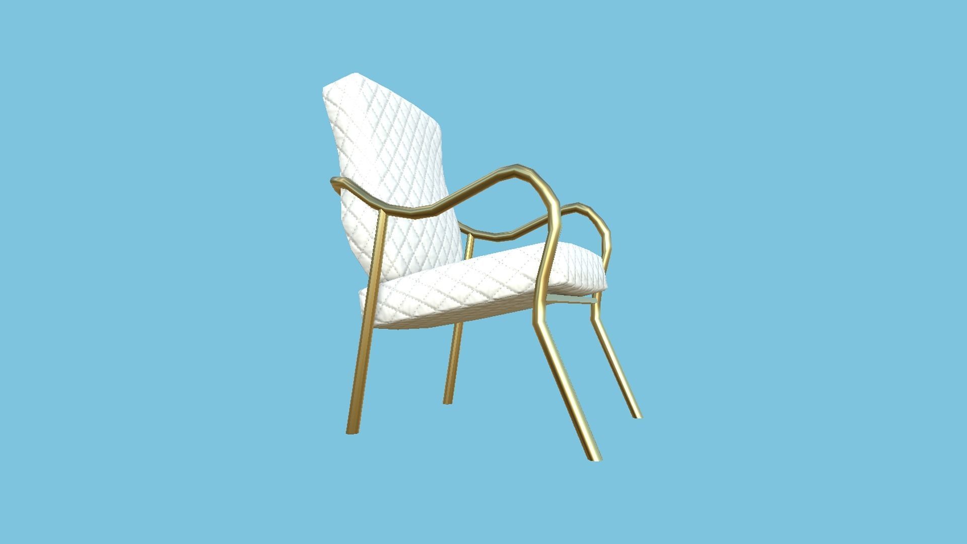 94 Armchair Low Poly - Original - Furniture Interior Design 3D Model Collection_248