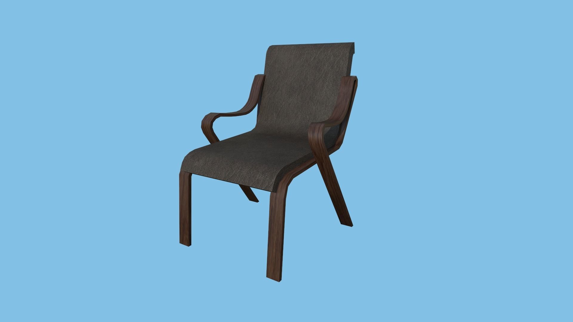 94 Armchair Low Poly - Original - Furniture Interior Design 3D Model Collection_52