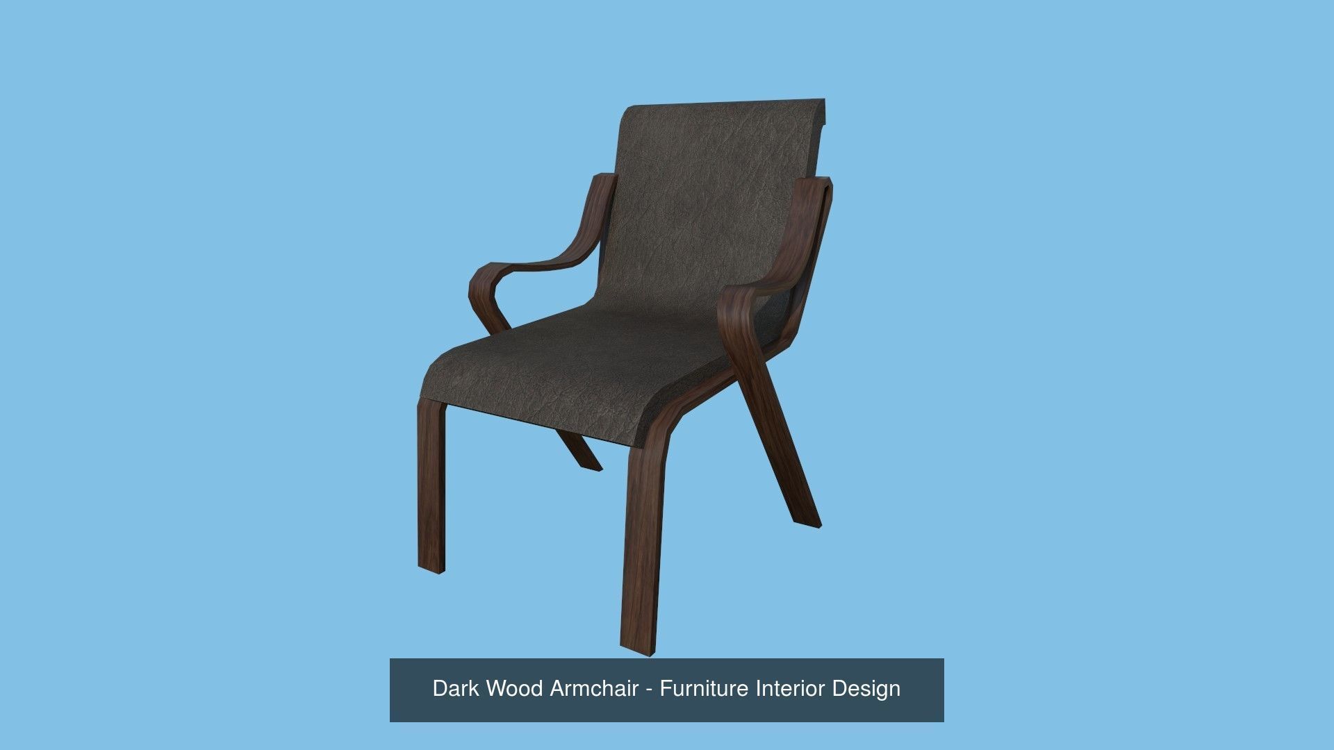 94 Armchair Low Poly - Original - Furniture Interior Design 3D Model Collection_47