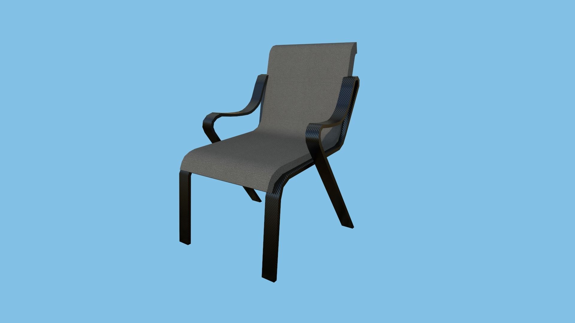 94 Armchair Low Poly - Original - Furniture Interior Design 3D Model Collection_56