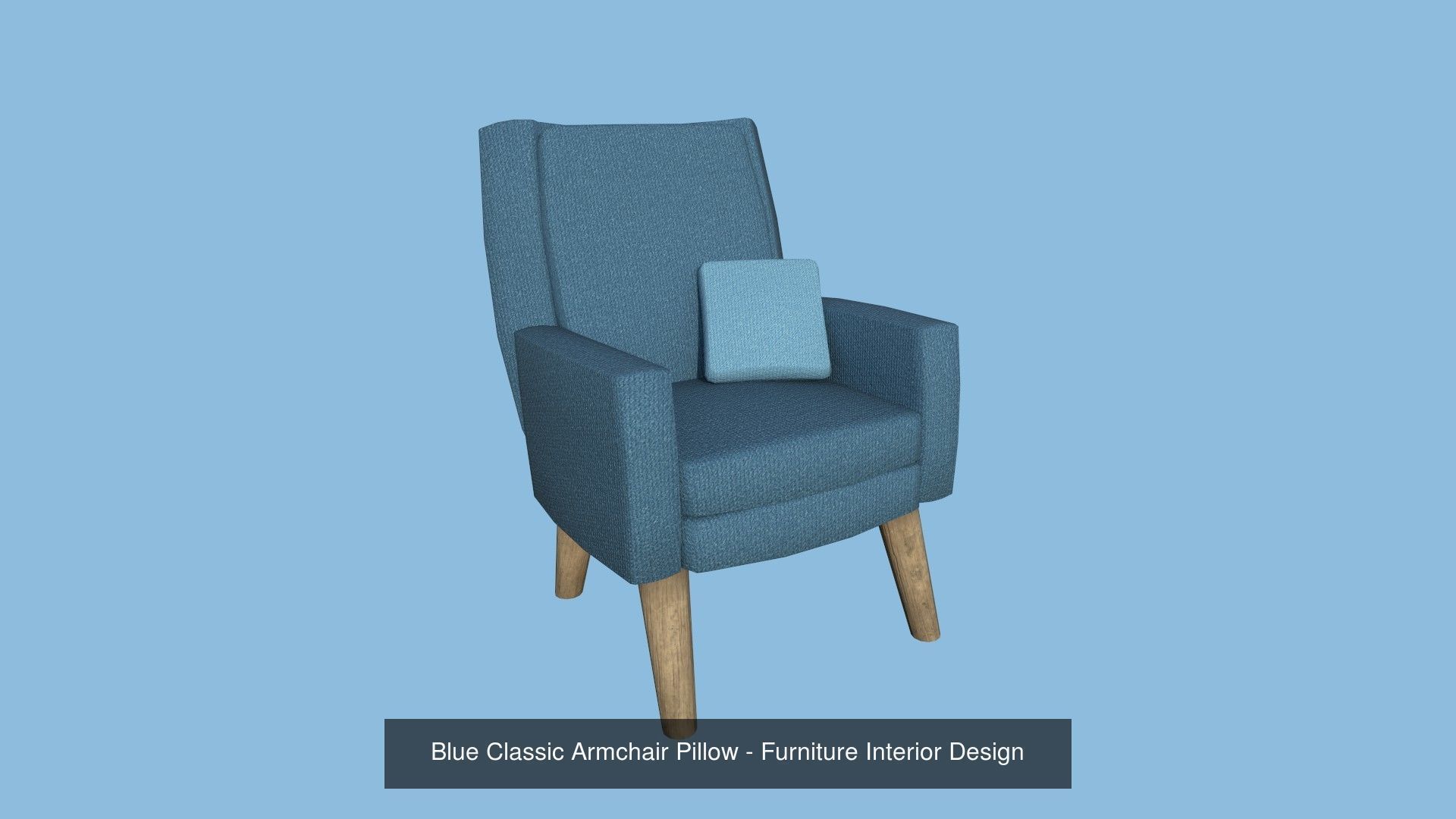 94 Armchair Low Poly - Original - Furniture Interior Design 3D Model Collection_101