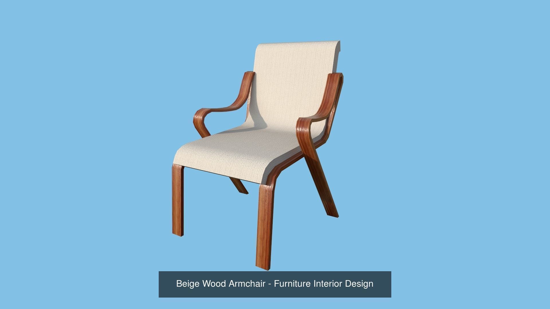 94 Armchair Low Poly - Original - Furniture Interior Design 3D Model Collection_51