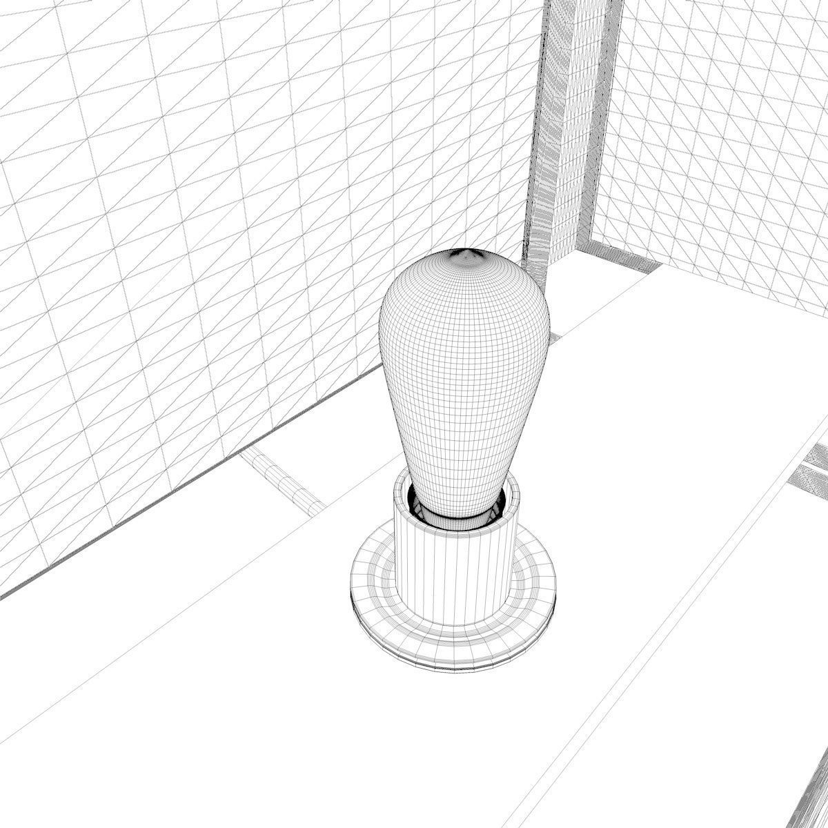 Desk lamp 3D model_7