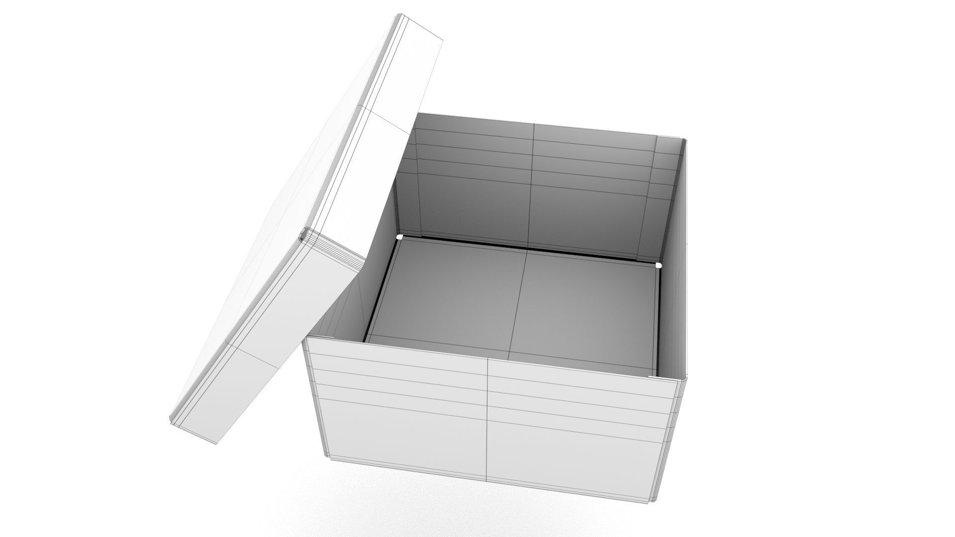 Cardboard box 07 3D model_12