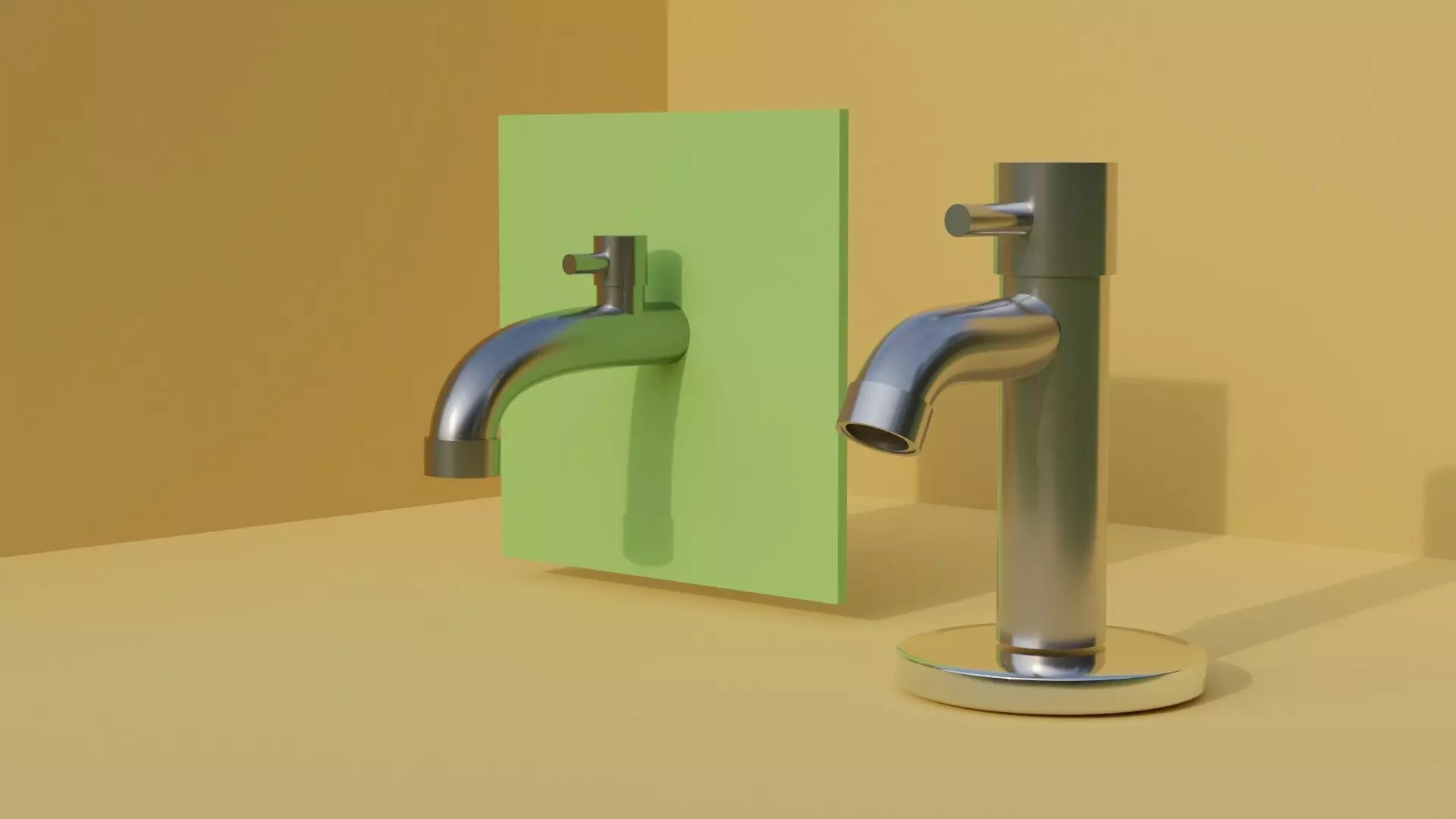 Water tap model Free 3D model_0