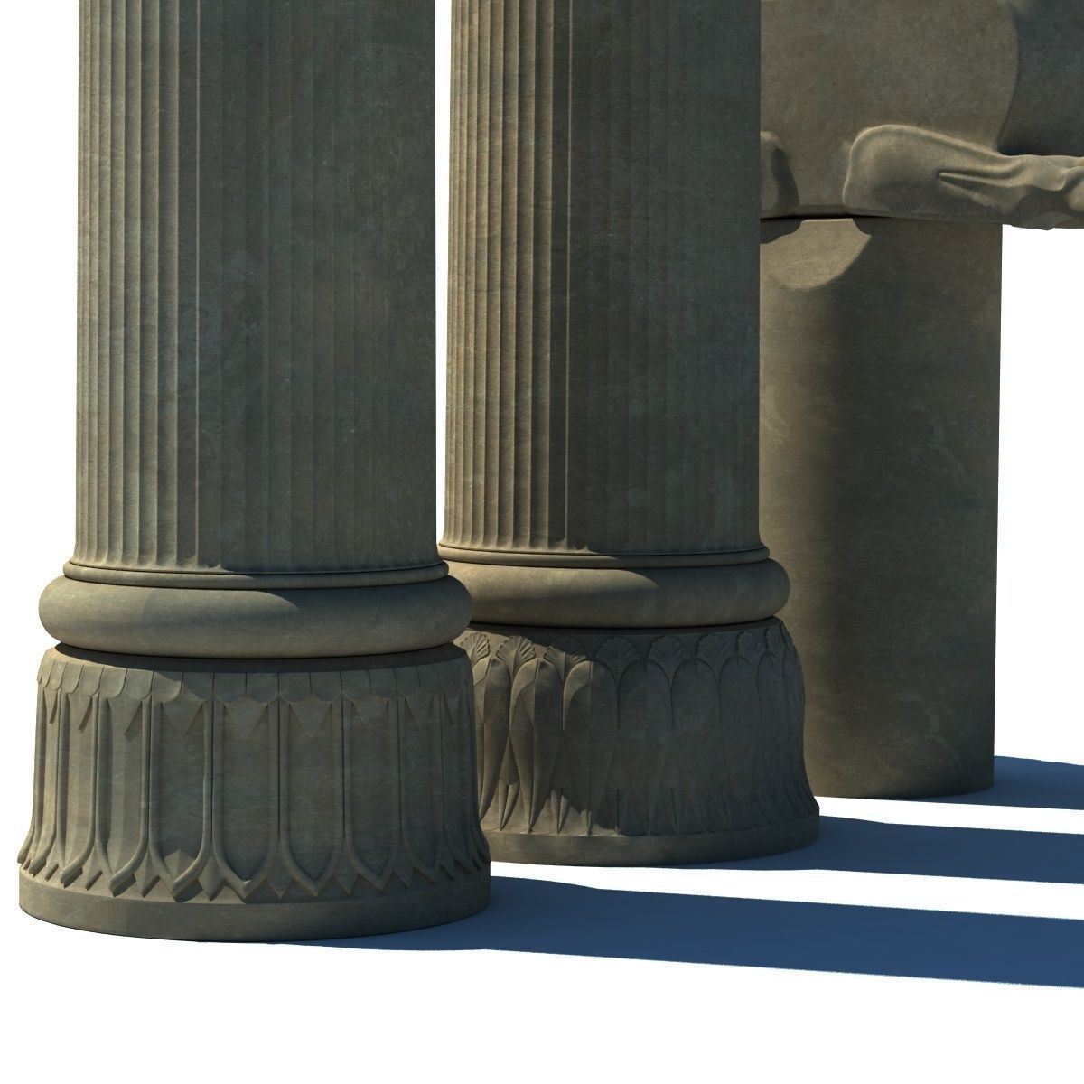 capital Iran Persepolis  3D model_5