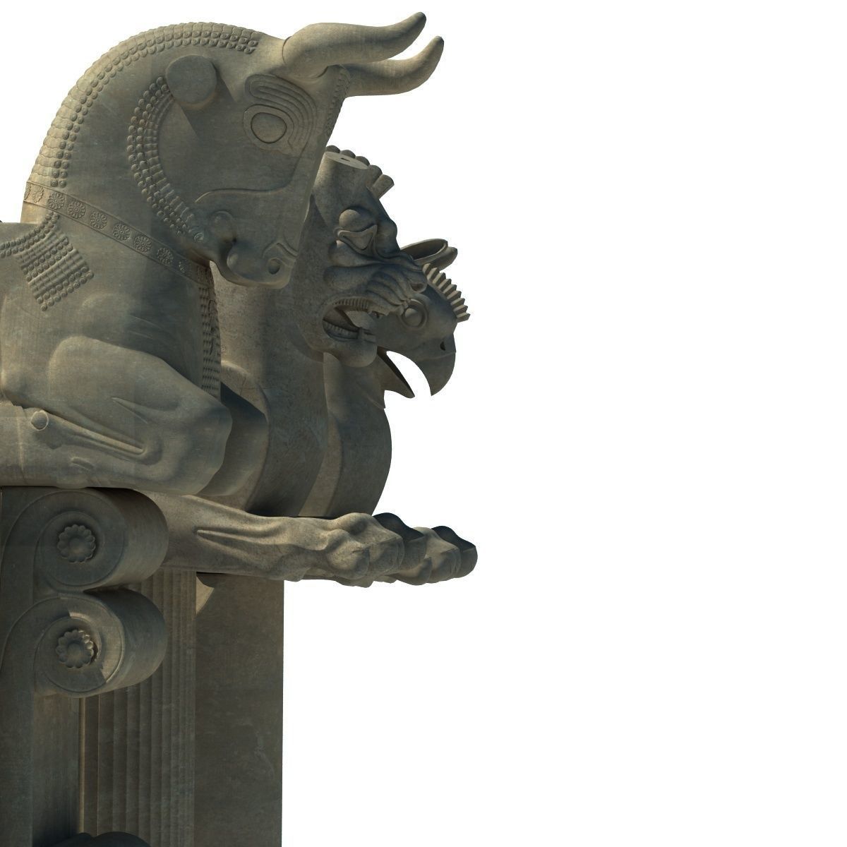 capital Iran Persepolis  3D model_3