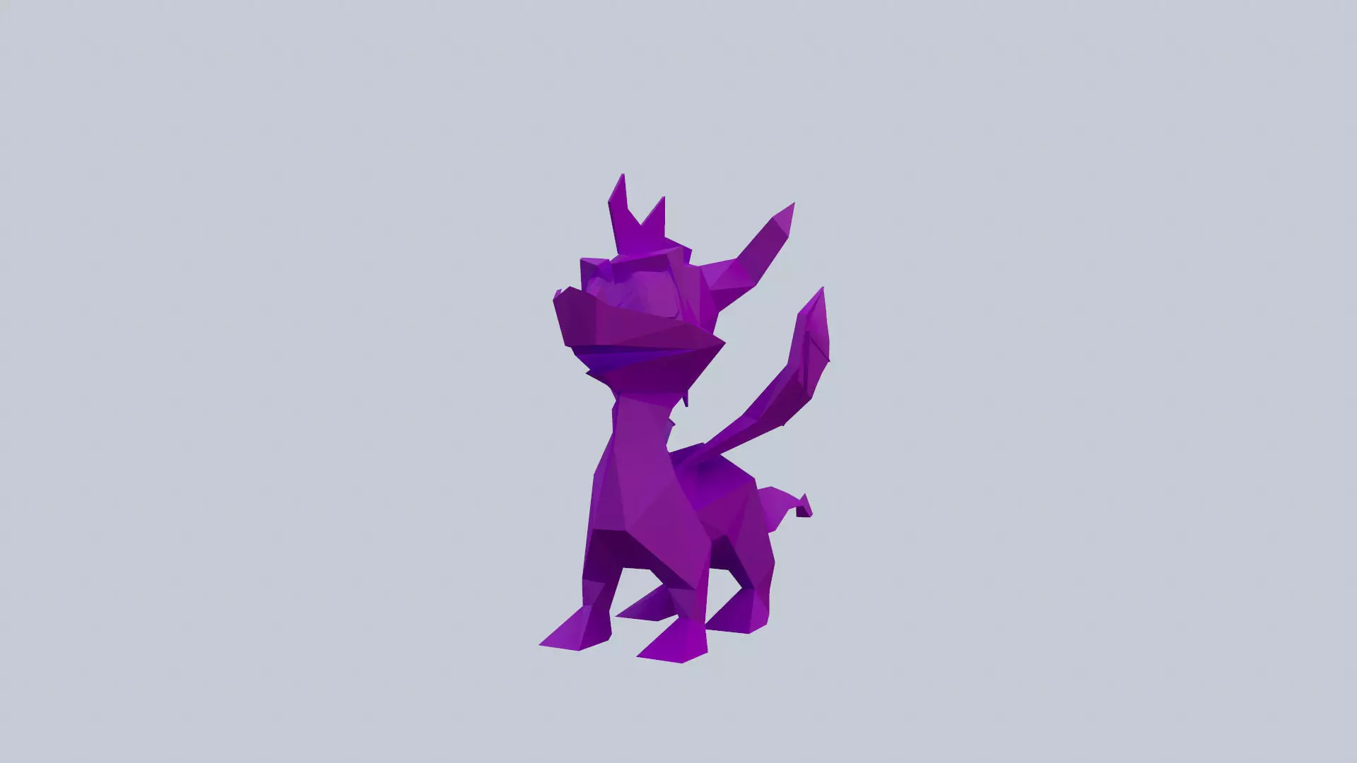 Spyro the Dragon 1998 3D print model
