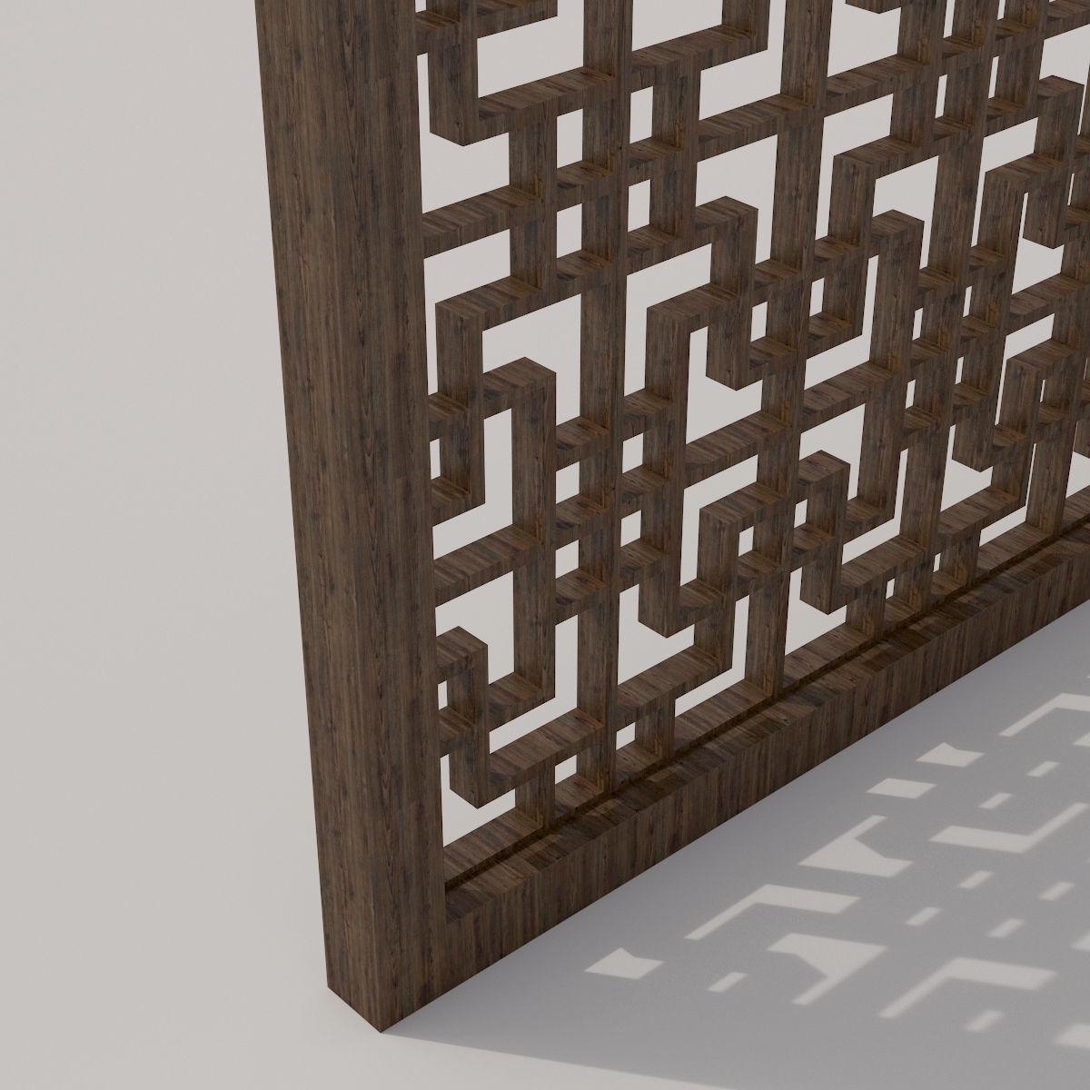 Oriental Partition  3D model_2