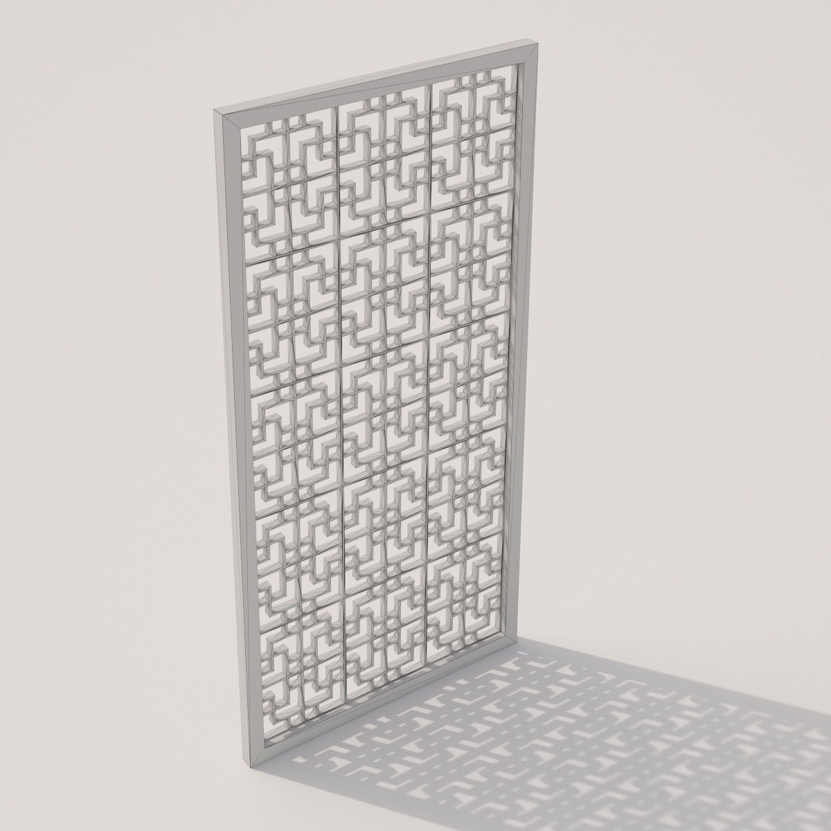 Oriental Partition  3D model_3