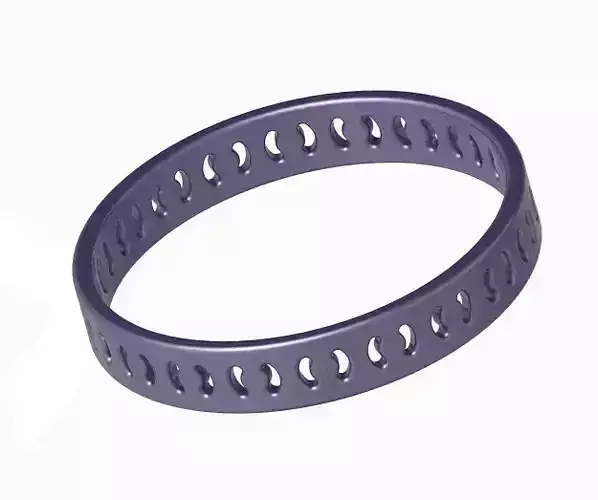Universal Fashion Bangle 3D print model