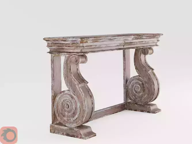 Scroll Console Table