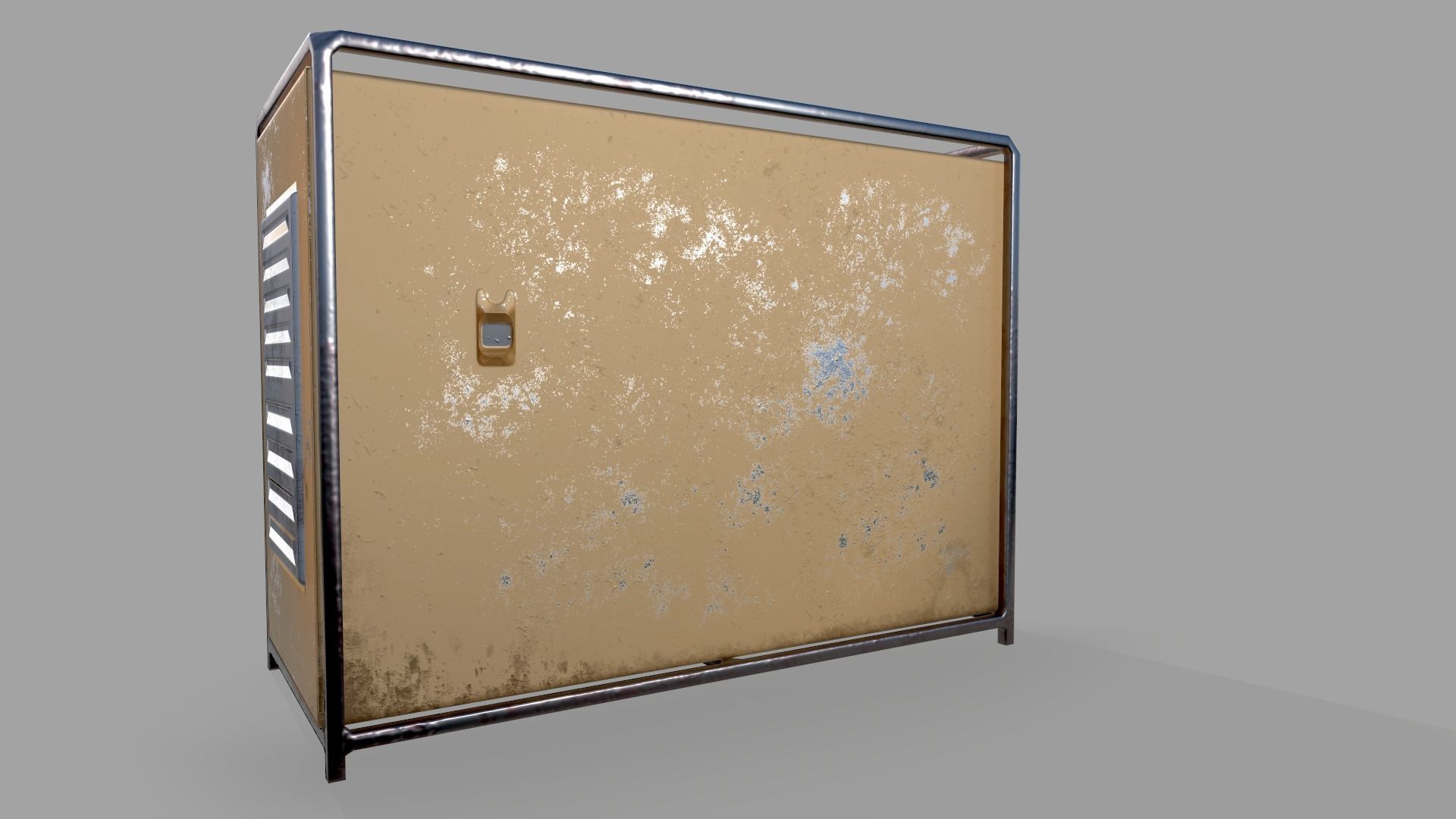 Water Tower  Low-poly 3D model_20