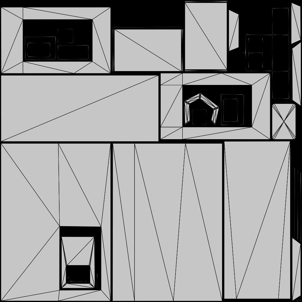 Water Tower  Low-poly 3D model_31