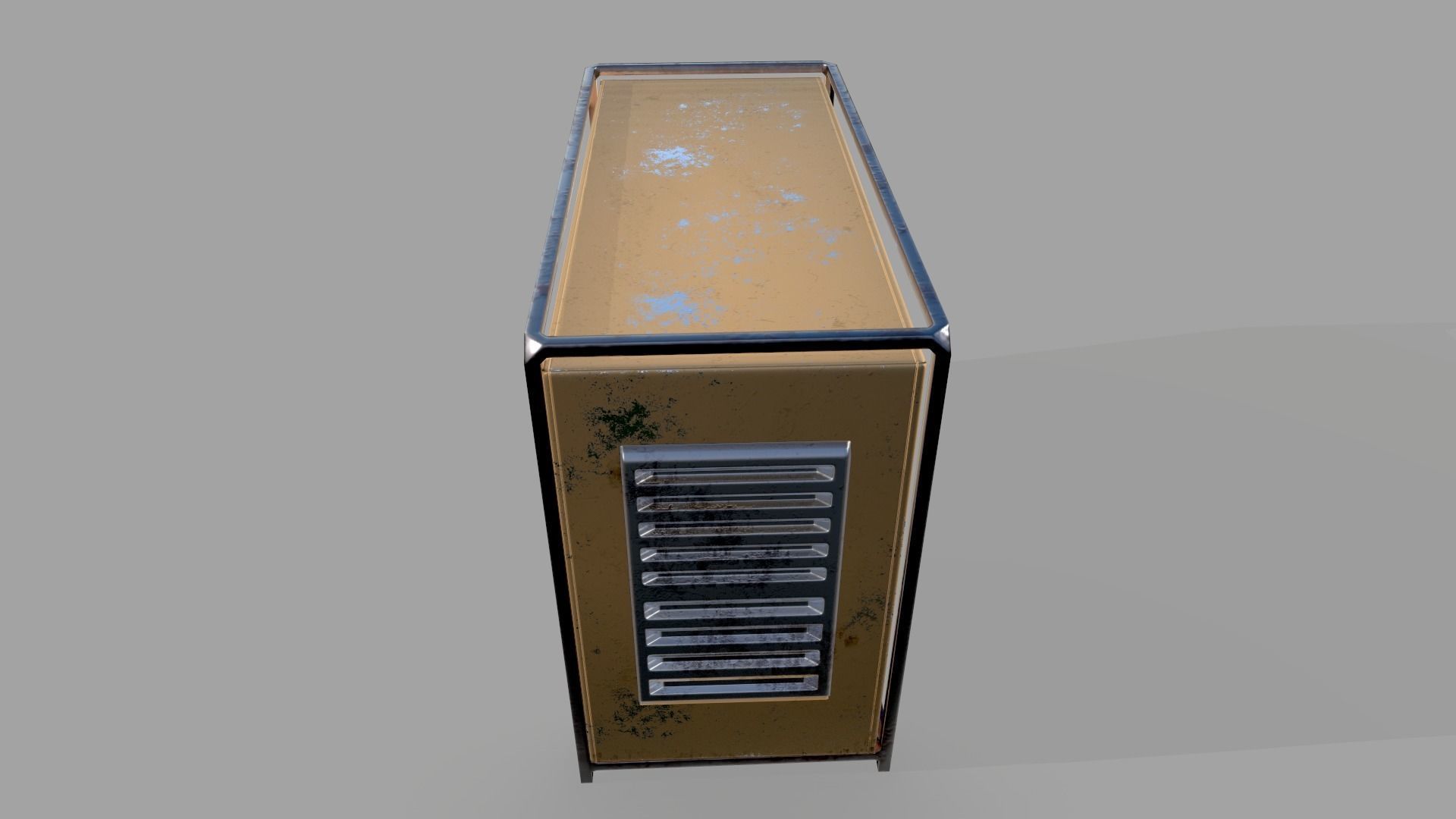 Water Tower  Low-poly 3D model_18