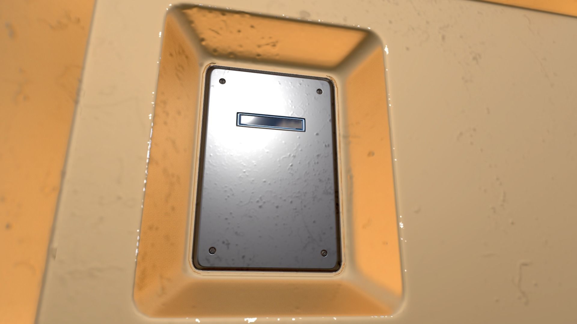 Water Tower  Low-poly 3D model_21