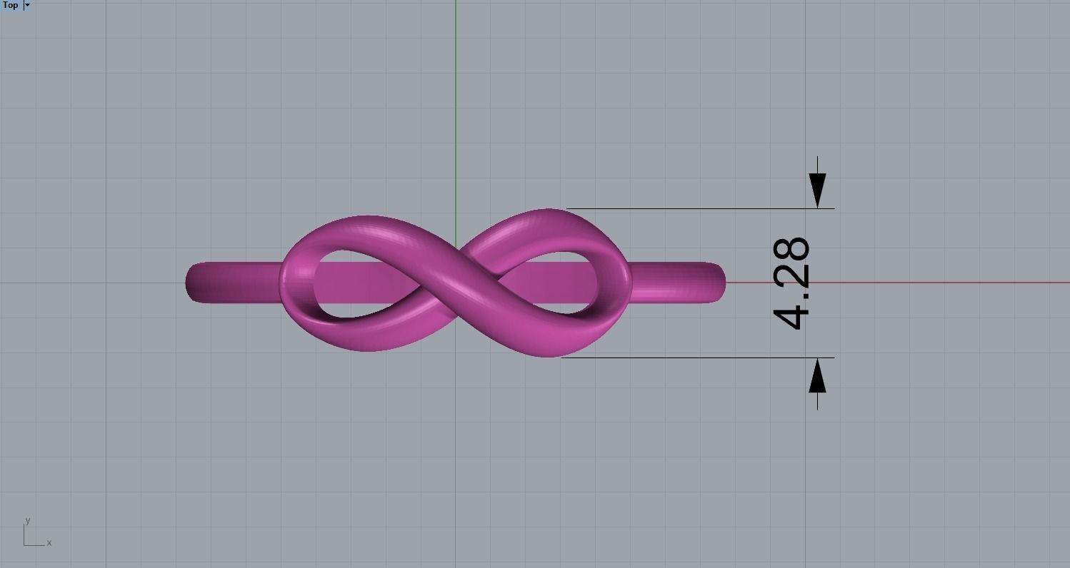  infinity ring 3D print model_4