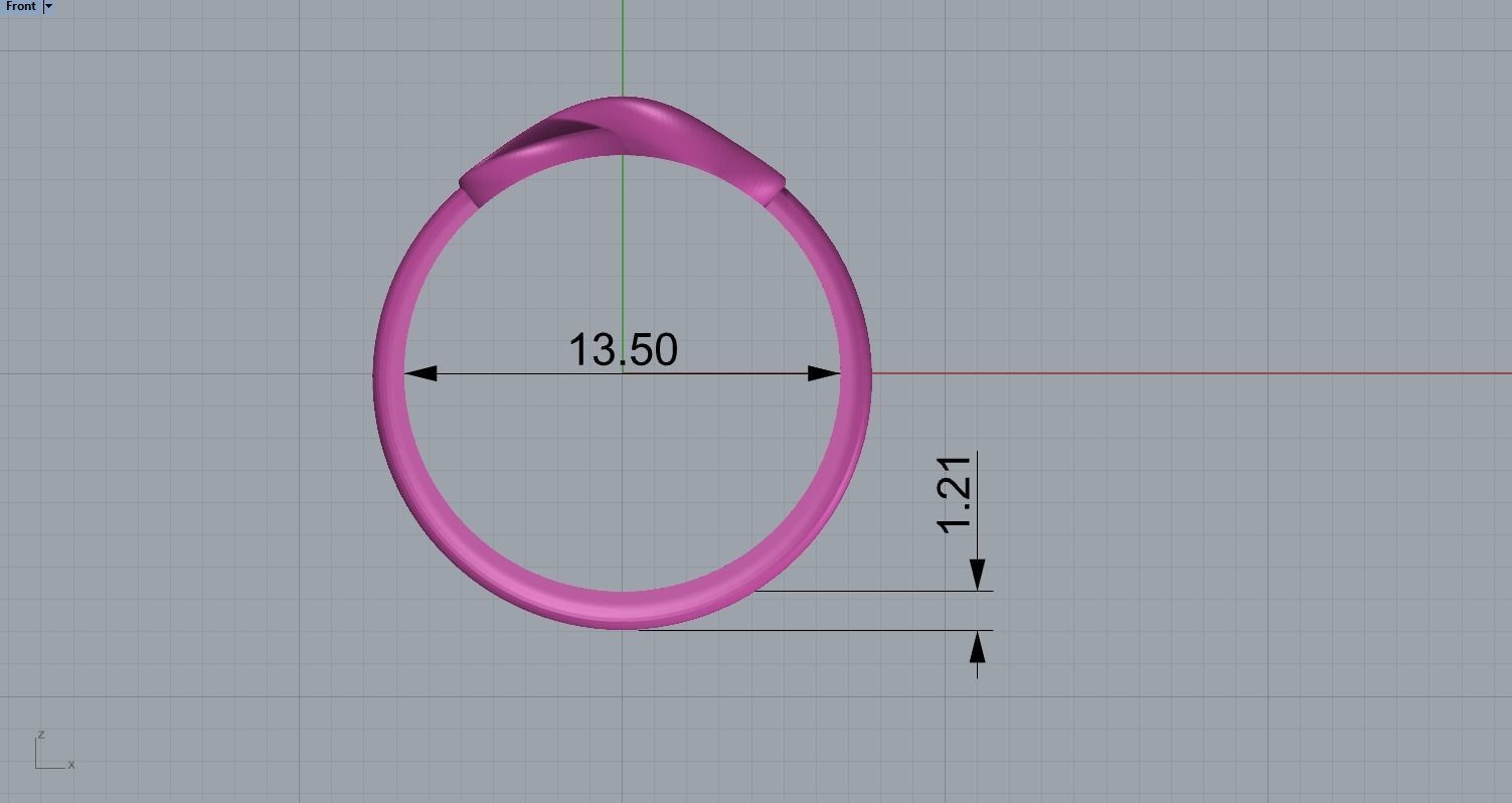  infinity ring 3D print model_3