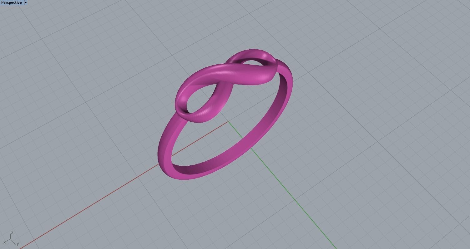  infinity ring 3D print model_6