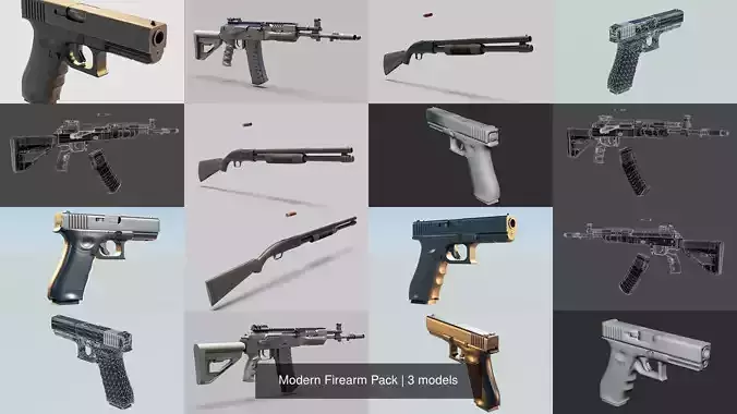 Modern Firearm Pack
