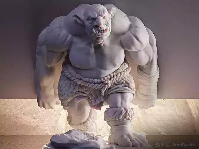 Troll Tablet Support Free STL Free 3D print model