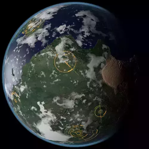 Terran Planet 01 Free 3D model