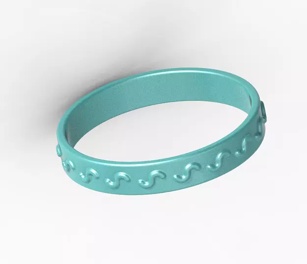 Classic Fashion Bangle 3D print model_0