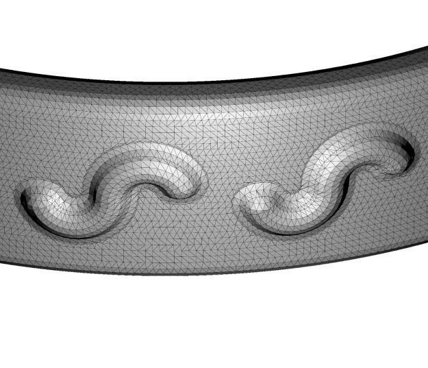 Classic Fashion Bangle 3D print model_4