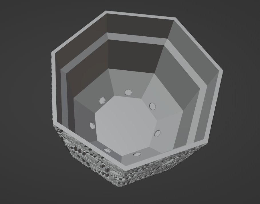 Self Watering pot 63 3D print model_11