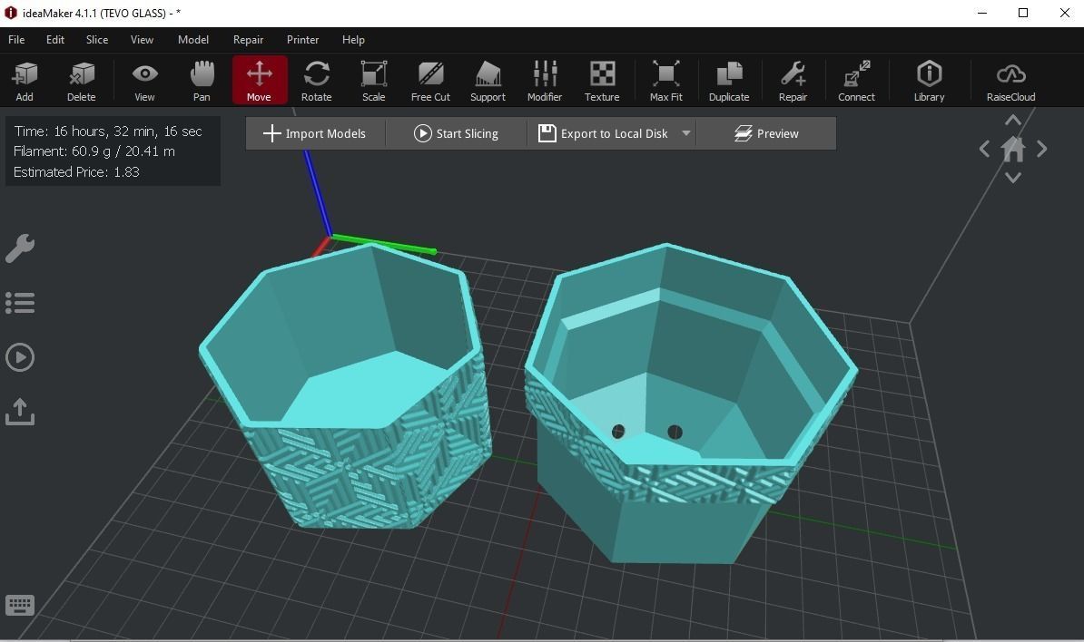 Self Watering pot 63 3D print model_14