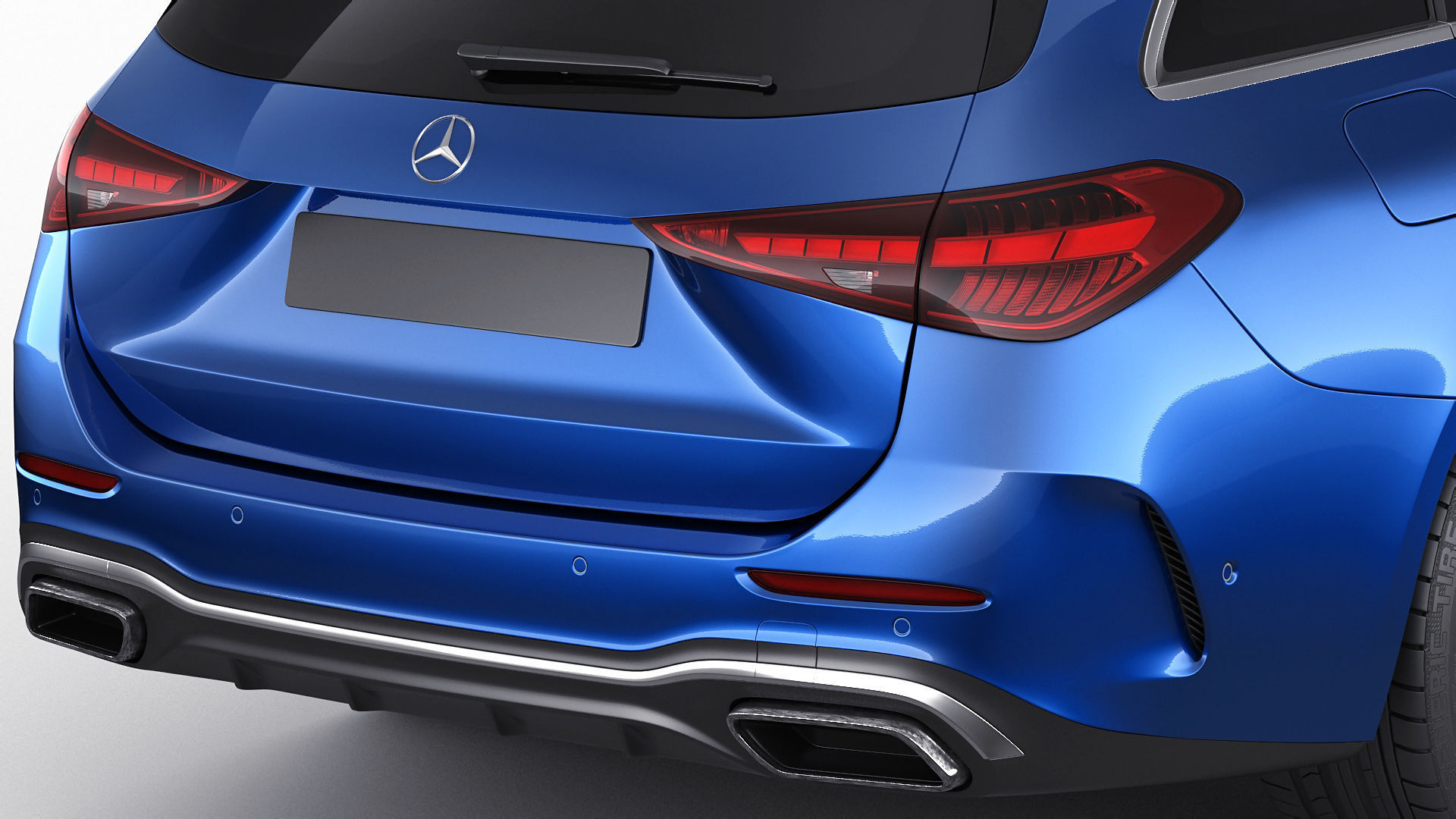 Mercedes-Benz C-class estate AMG-line 2021 3D model_6