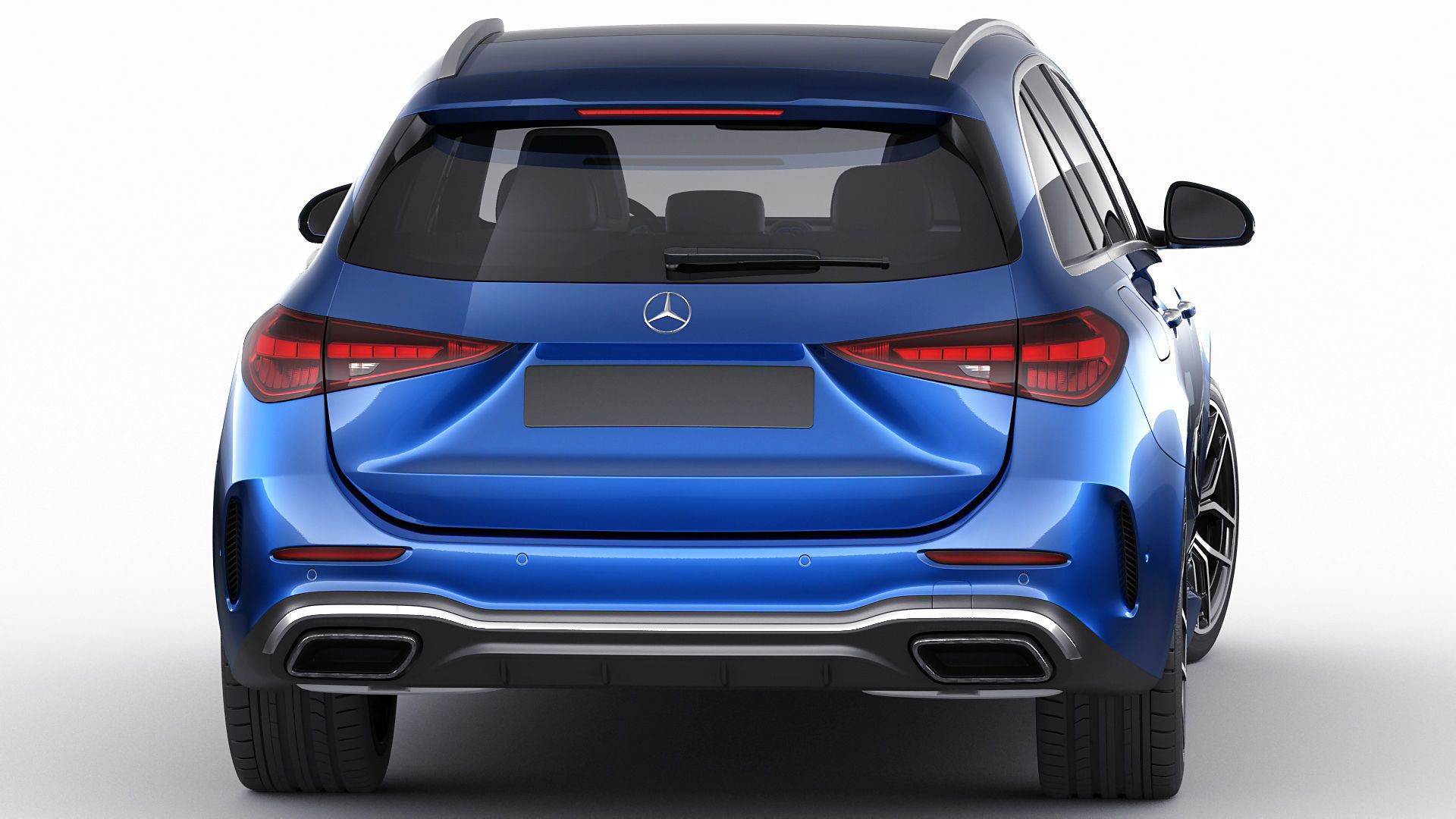 Mercedes-Benz C-class estate AMG-line 2021 3D model_13