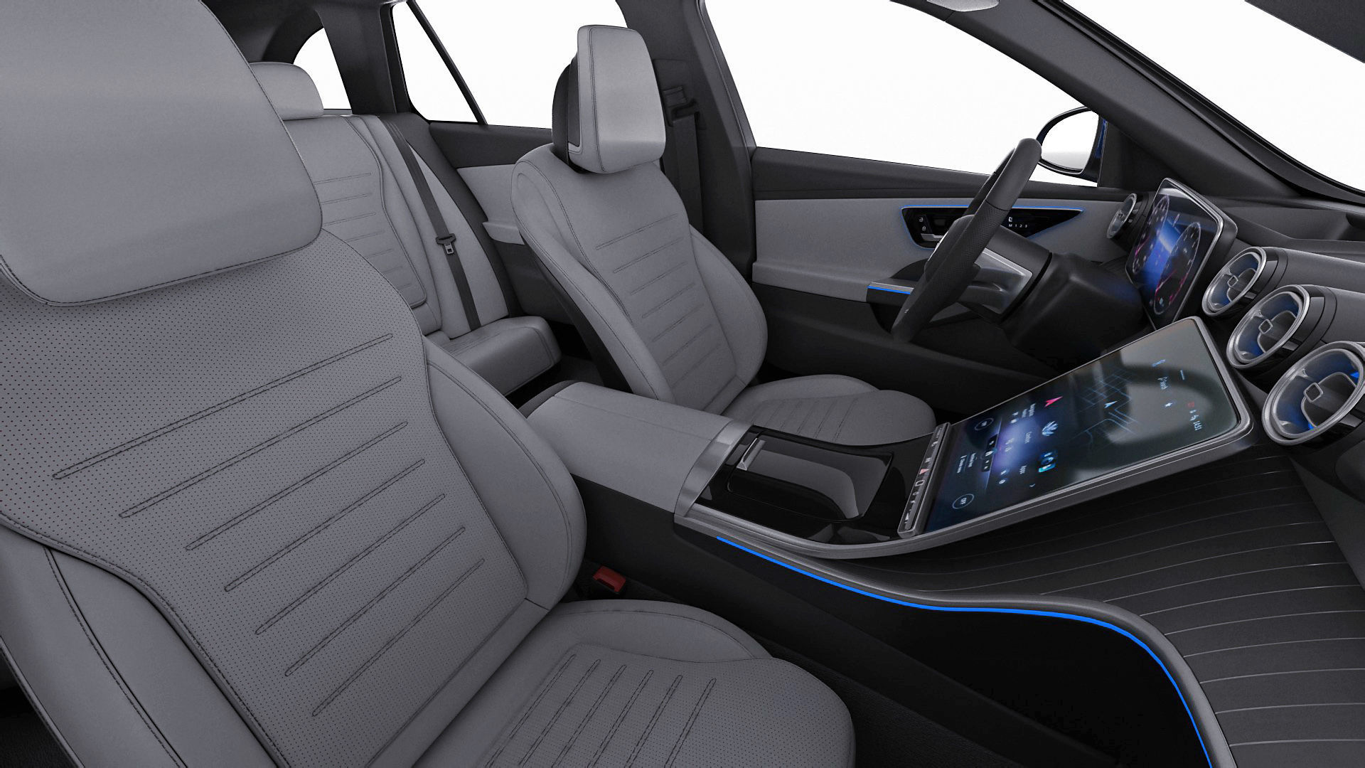 Mercedes-Benz C-class estate AMG-line 2021 3D model_18