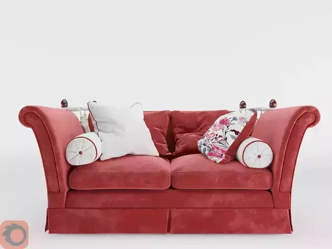 Langham Sofa 3D model