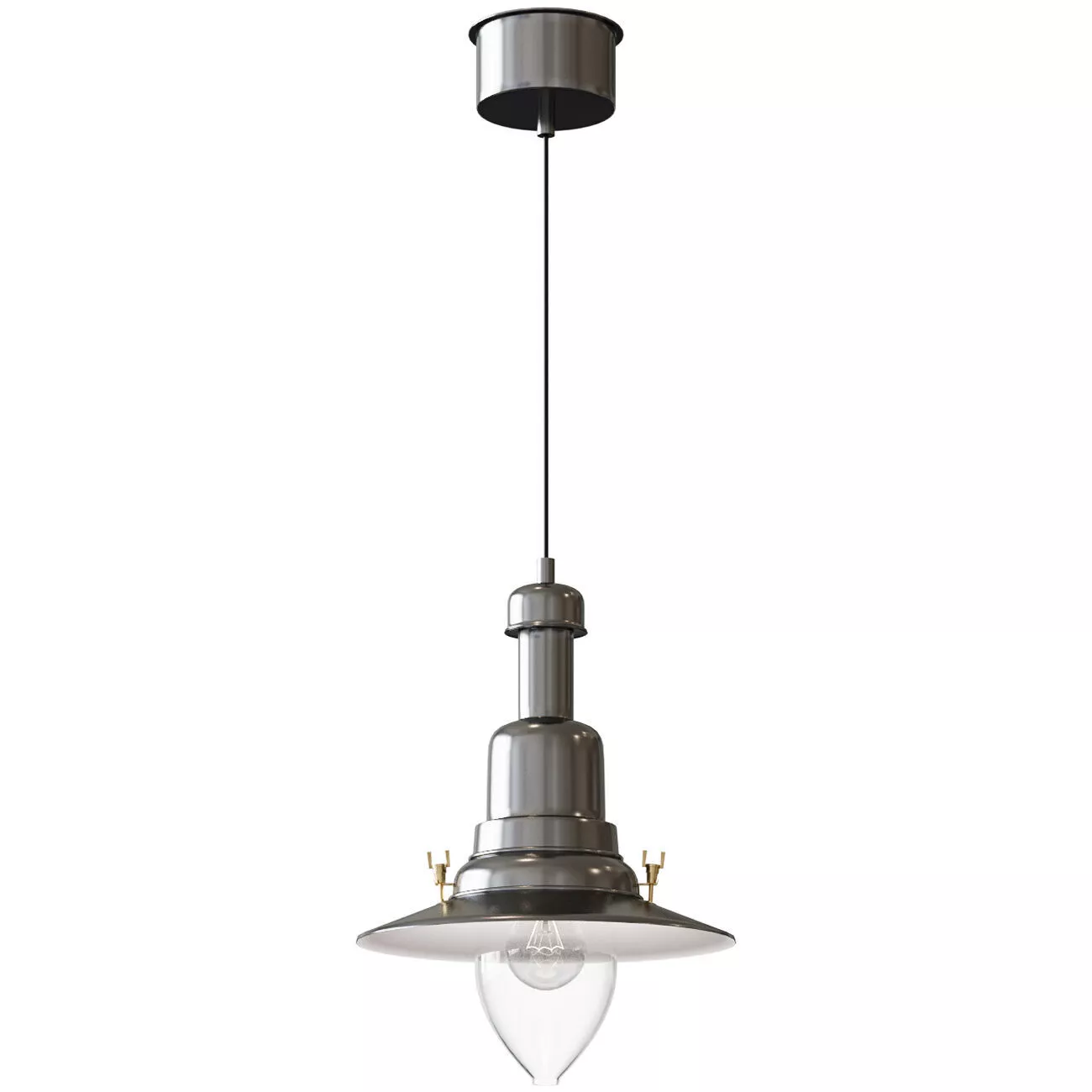 OTTAVA OTTAWA Hanging lamp aluminum 3D model