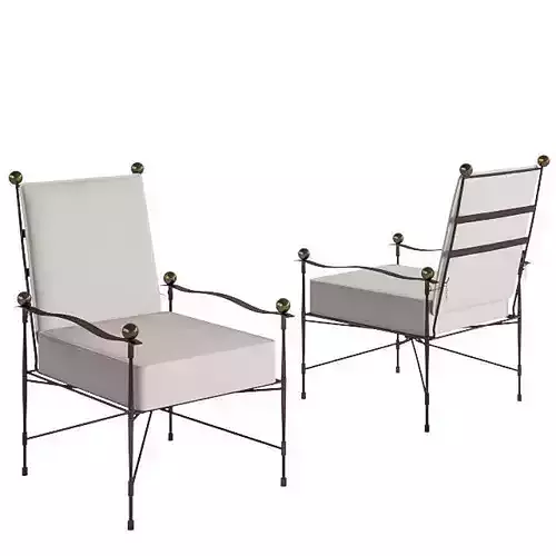 Amalfi Adjustable Chain Back Lounge Chair - Janus Et Cie