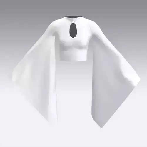 BLOUSE cape with hole in middle