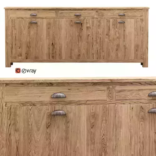 Morgan wooden chest of drawers 