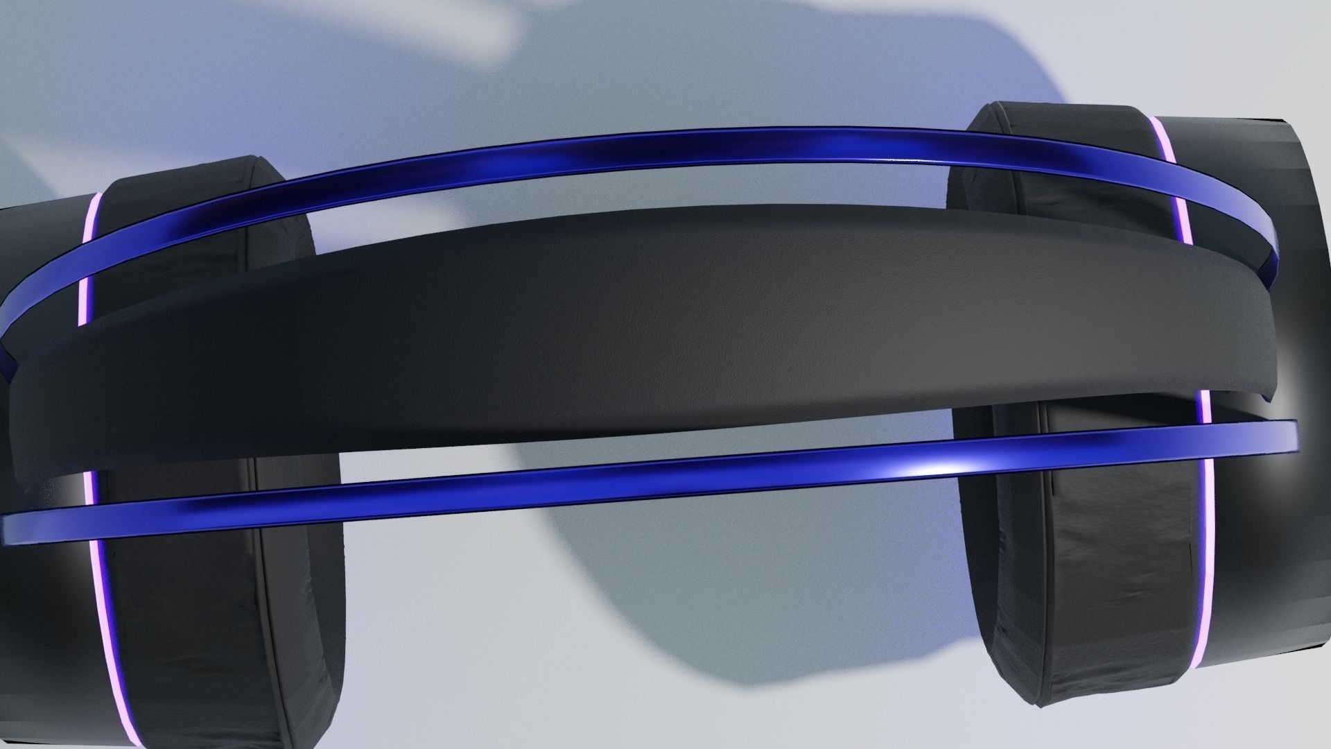 Bluetooth Headset 3D model_4