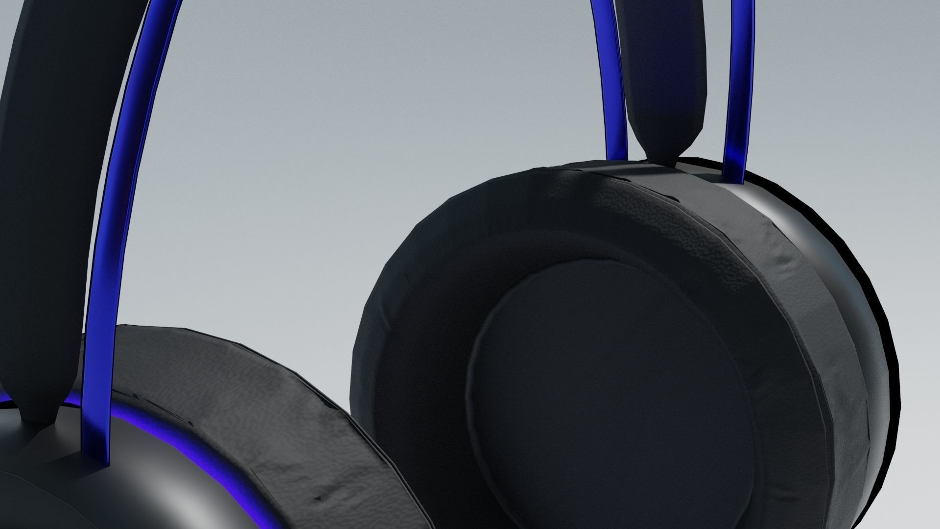 Bluetooth Headset 3D model_2