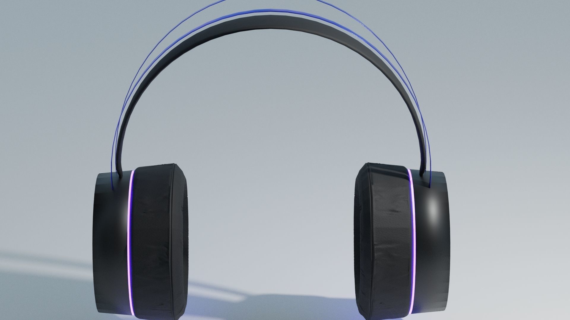 Bluetooth Headset 3D model_3