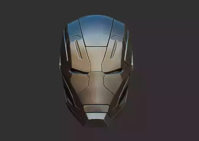  Iron man helmet  Free 3D print model