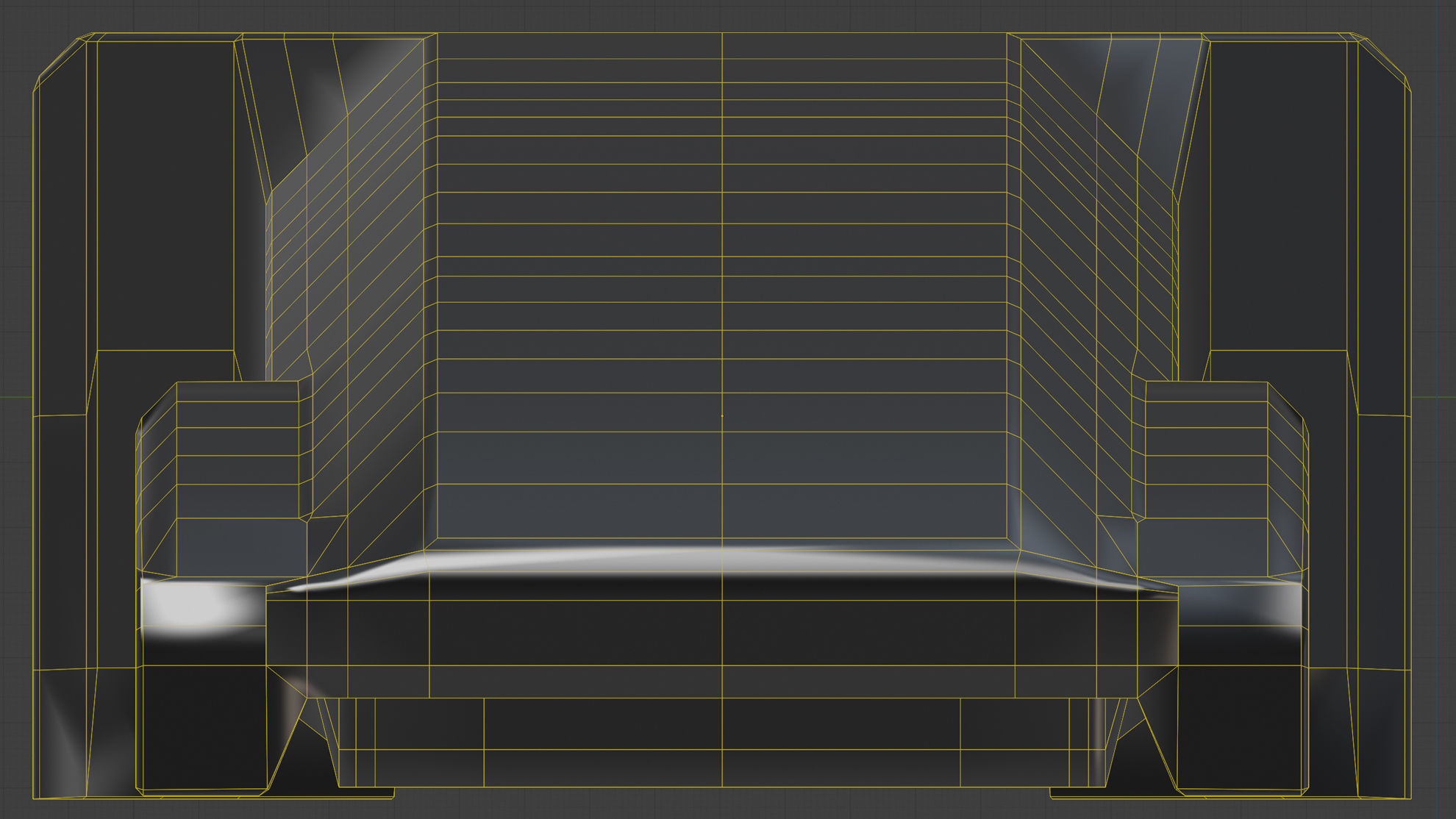 3 FREE Low-Polly Futuristic PBR Vehicle Pack Free low-poly 3D model_16