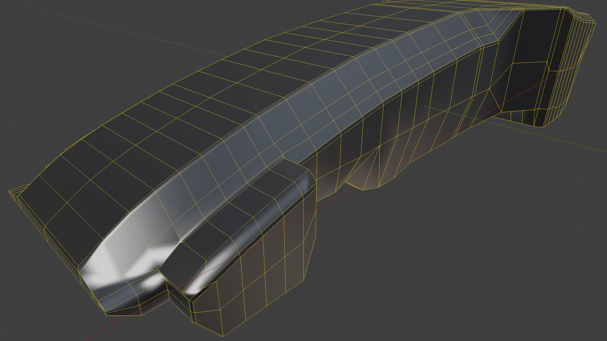 3 FREE Low-Polly Futuristic PBR Vehicle Pack Free low-poly 3D model_17