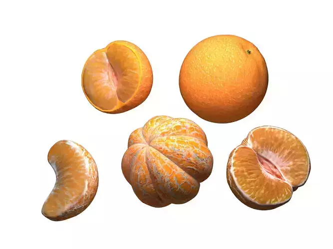 Orange-tangerines oranges in bowl